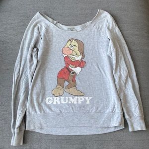 Disney Grumpy Off-the-Shoulder Sweatshirt